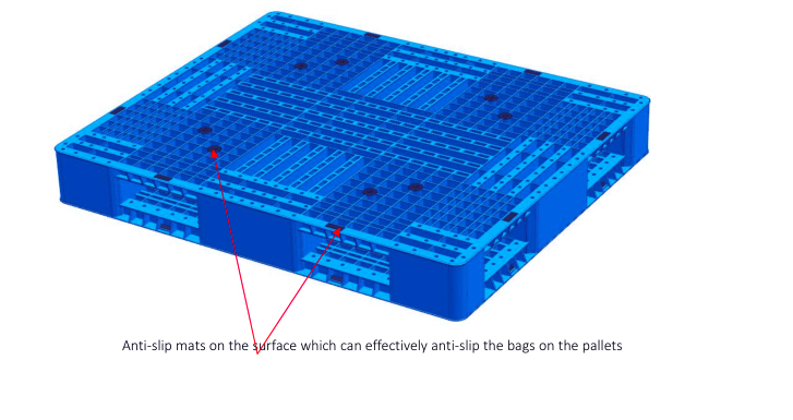 stackable plastic pallet