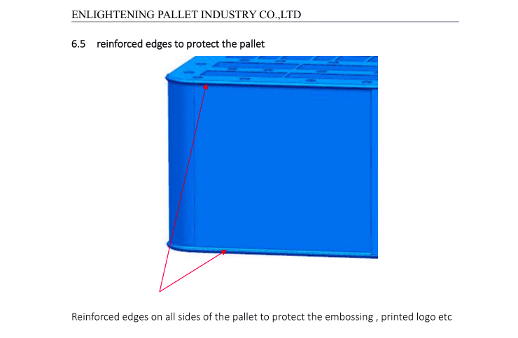 plastic pallet for warhouse