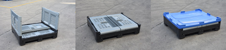 collapsible pallet container