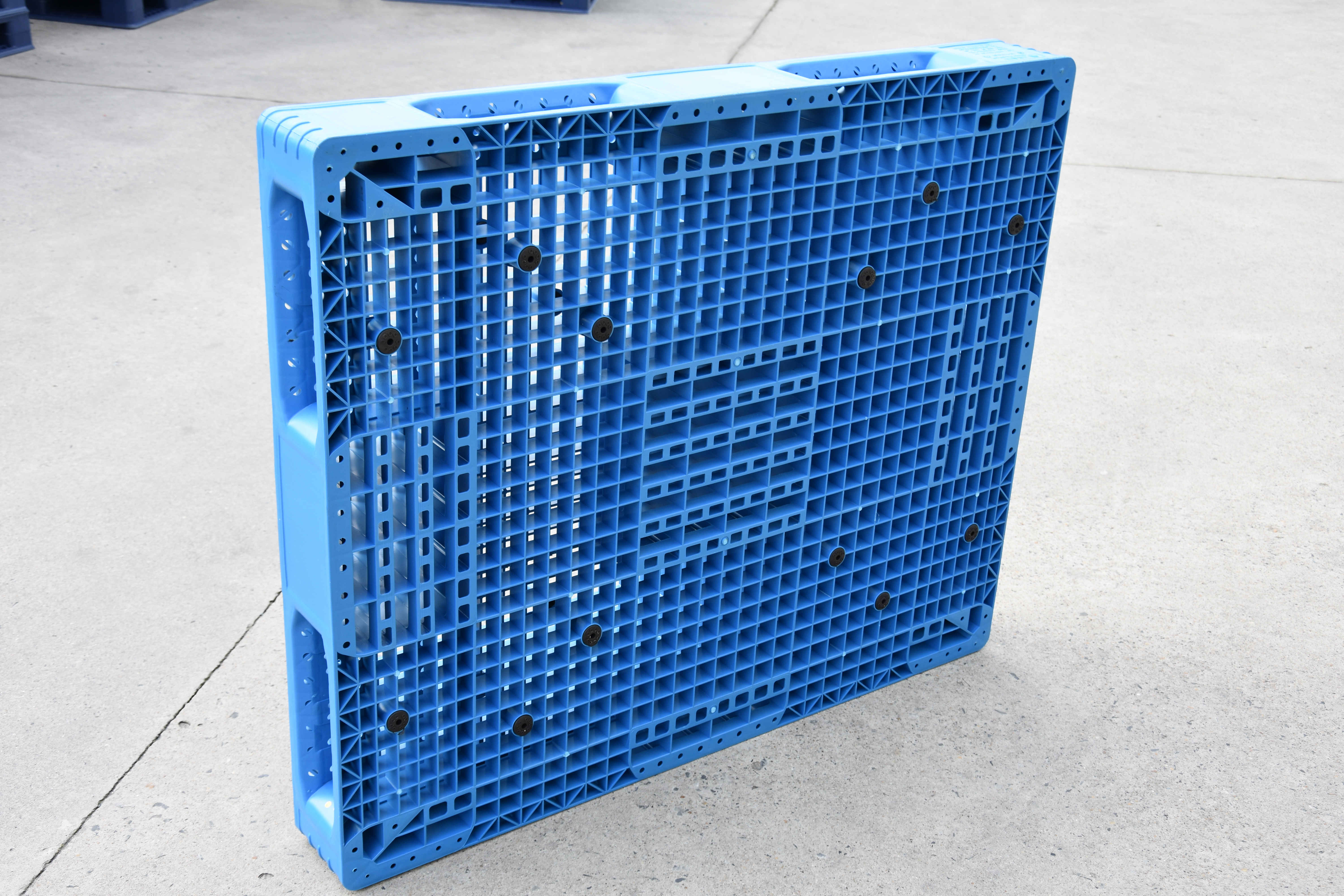 56x48 Durable Heavy Duty Double Face Stacking Plastic Pallet