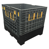 1000 Kg Capacity Industrial Stacking Collapsible Collapsible Gaylords for Auto Industry