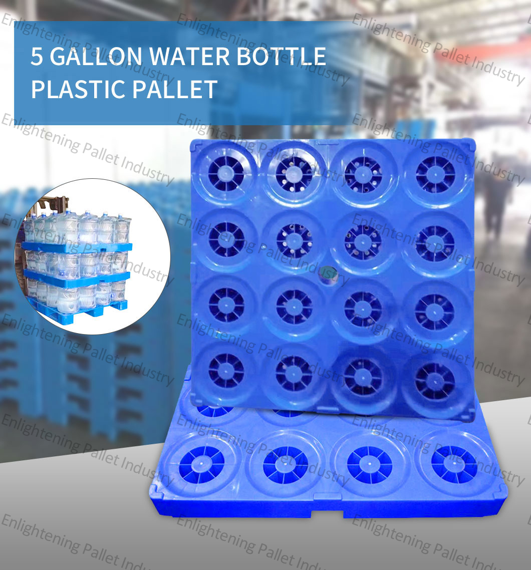 16 bottles water pallet